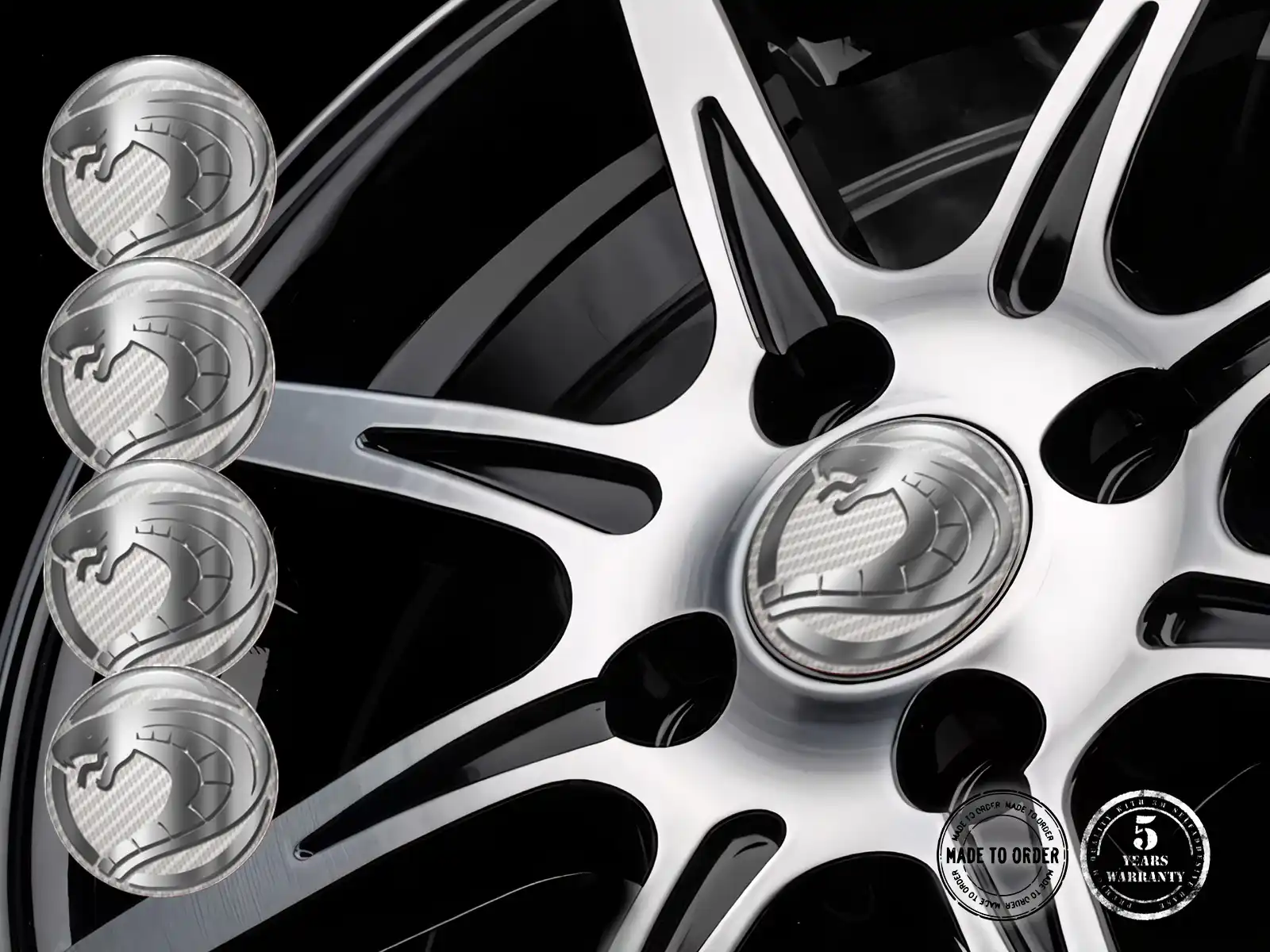Epoxy Stickers Racing Premium Dome Vehicle Style